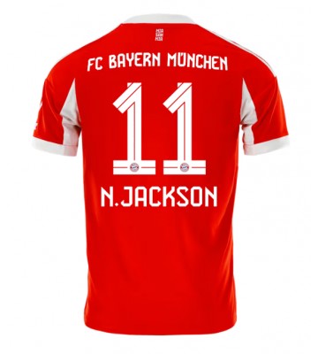 Bayern Munich Nicolas Jackson #11 Primera Equipación 2025-26 Manga Corta